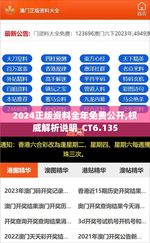 2024精准资料免费大全,专业执行解答_CT54.254